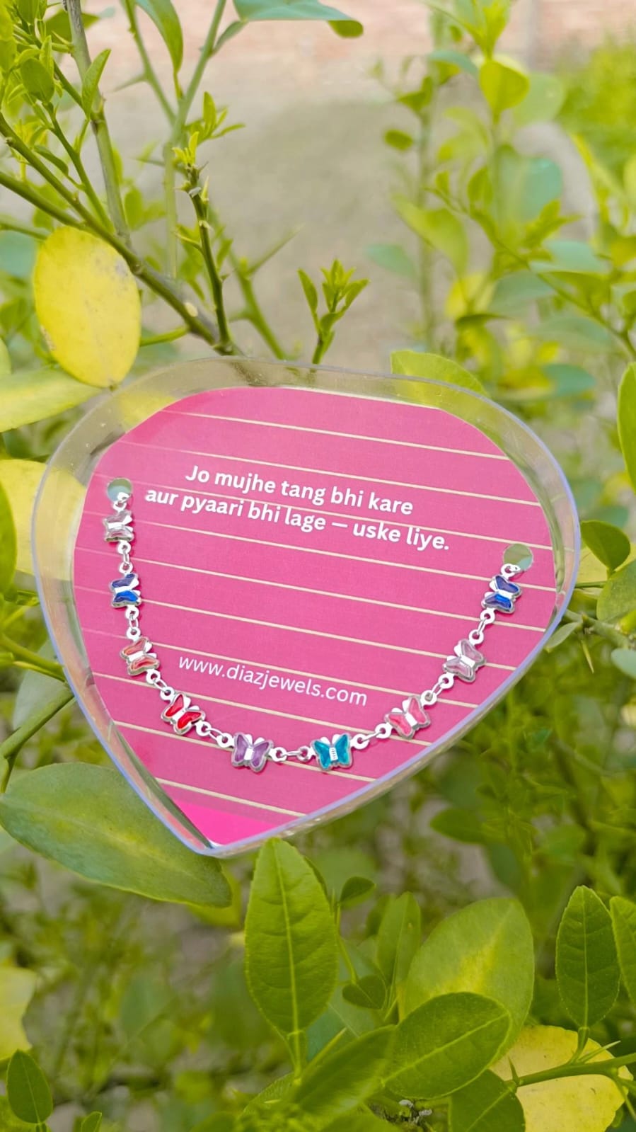 Radiant Butterfly Anklet