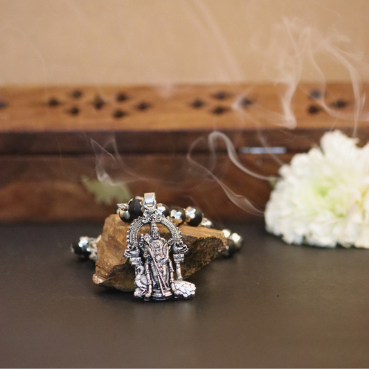 100 % Authentic Karungali Mala with Murugan Pendant