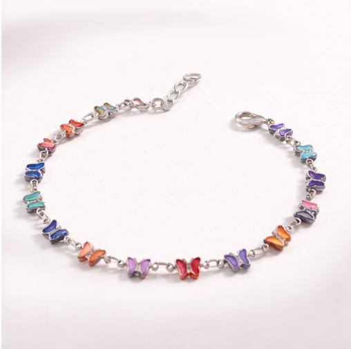 Radiant Butterfly Anklet