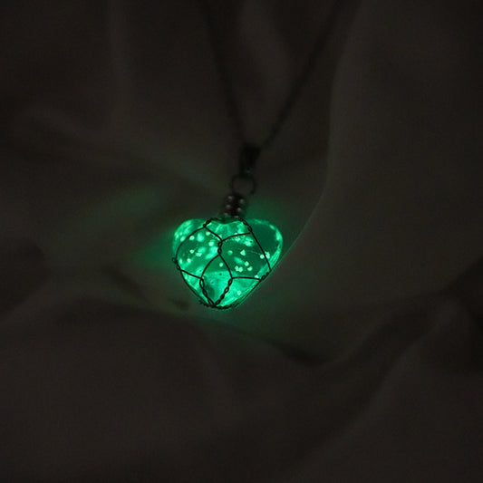 Diaz Glowing Crystal Necklace