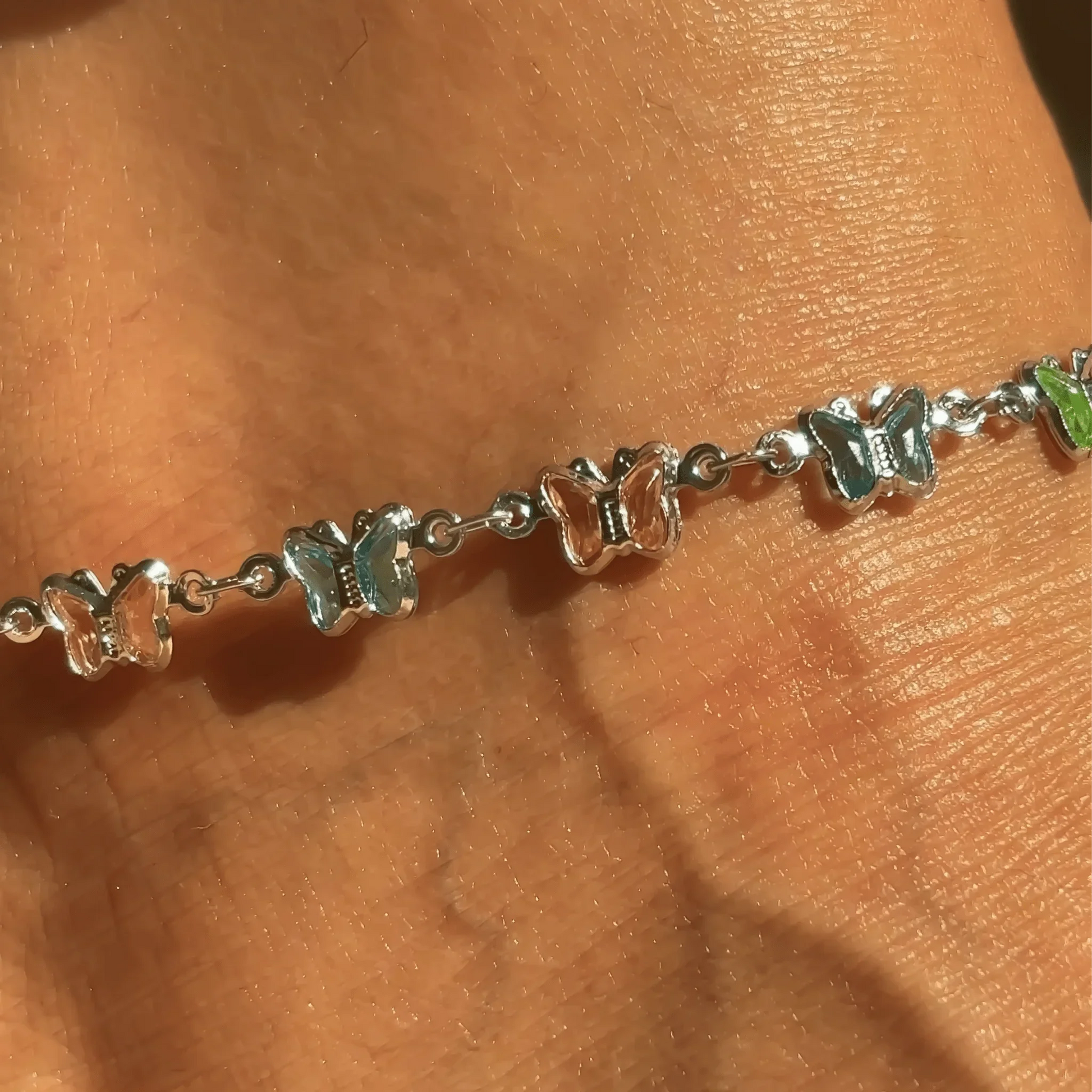 Butterfly Anklet - Diaz Jewels