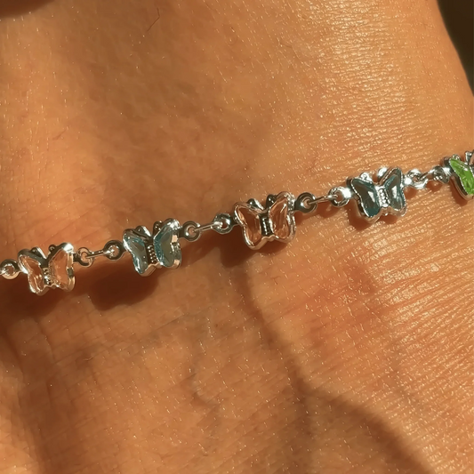 Butterfly Anklet - Diaz Jewels